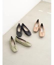 earth music&ecology | ORiental TRaffic ギャザーパンプス(シューズ)