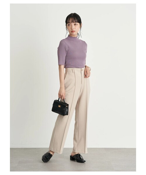 earth music&ecology（アースミュージックアンドエコロジー）の「ORiental TRaffic レースアップスリッパ（シューズ・アイボリー/ブラック・S/M/L）」の7枚目の写真