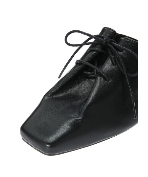 earth music&ecology（アースミュージックアンドエコロジー）の「ORiental TRaffic レースアップスリッパ（シューズ・アイボリー/ブラック・S/M/L）」の11枚目の写真