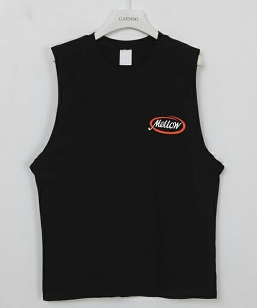 DHOLIC STYLE（ディーホリックスタイル）の「[gaenso] mellowスリーブレス（タンクトップ・レディース・ホワイト/オレンジ/イエロー/ブラック・FREE/XL）」の2枚目の写真
