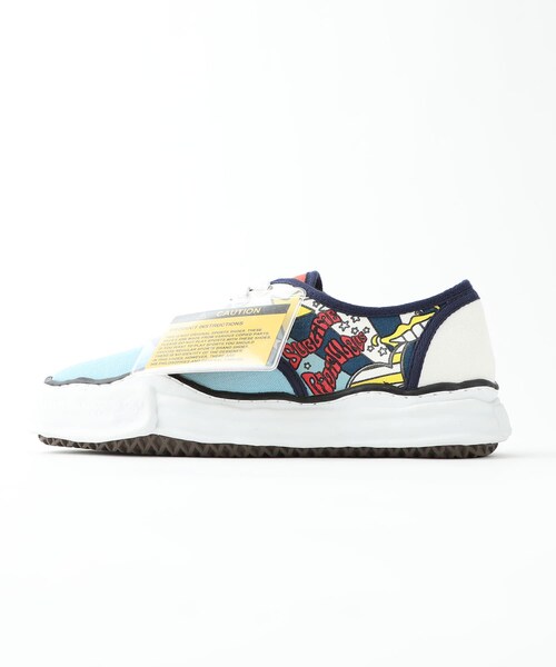 オリジナルソールプリントキャンバスローカットスニーカー