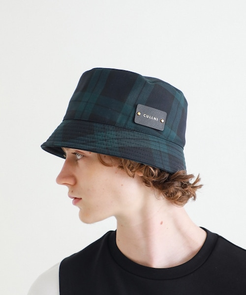 CHECK BACKET HAT