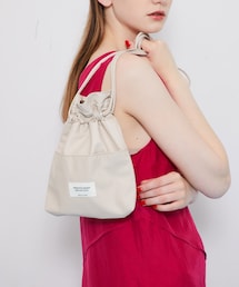 STUDIOUS | 別注2WAY巾着ショルダー(ハンドバッグ)