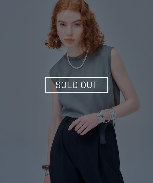 UNITED TOKYO（ユナイテッドトウキョウ）の「テクノラマノースリーブ（Tシャツ/カットソー・レディース・O.WHT/BLK/BGE/TAN/KHK・FREE）」の4枚目の写真