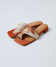 UNITED TOKYO | OBIスクエアアシメサンダル(その他シューズ)