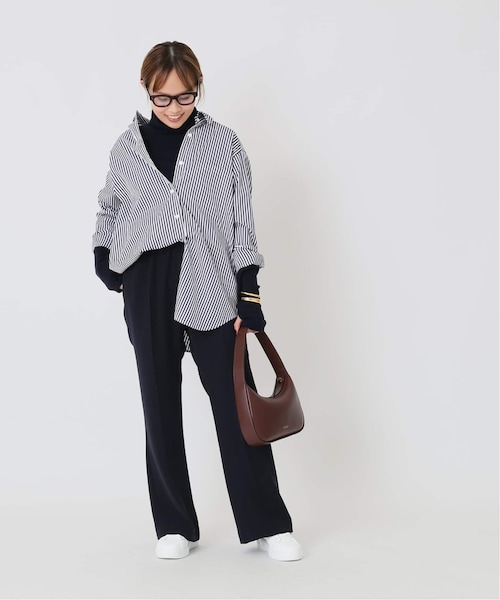 ゴールデングース GOLDEN GOOSE 巻きスカート サイズXS - アイボリー×ダークブラウン×ブラウン レディース ロング 美品 ボトムス