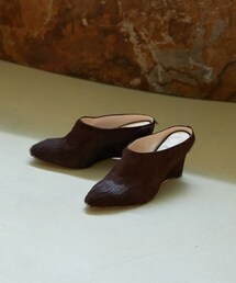 GALLARDAGALANTE（ガリャルダガランテ）の「【NEBULONI E.】ヘアレザーサボ（その他シューズ）」