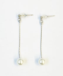 Lattice | チェーンパールピアス(ピアス（両耳用）)