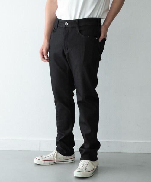 EDWIN(エドウィン)の「EDWIN JERSEYS SLIM TAPERED HP(その他・メンズ・淡USED/O.W/USED/BLACK・XS/S/M/L/XL)」の2枚目の写真