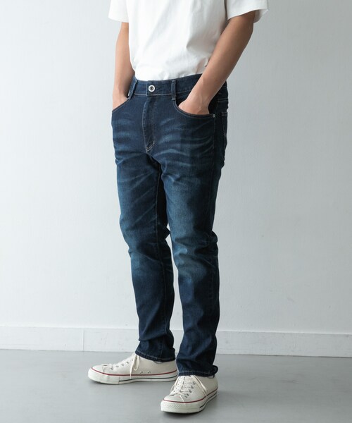 EDWIN(エドウィン)の「EDWIN JERSEYS SLIM TAPERED HP(その他・メンズ・淡USED/O.W/USED/BLACK・XS/S/M/L/XL)」の4枚目の写真