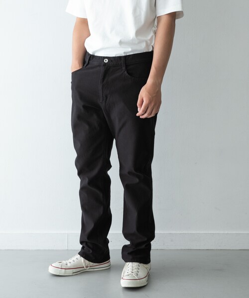 EDWIN（エドウィン）の「EDWIN JERSEYS REGULAR STRAIGHT（その他・メンズ・BEIGE/KHAKI/O.W/BLACK・S/M/L/XL）」の2枚目の写真