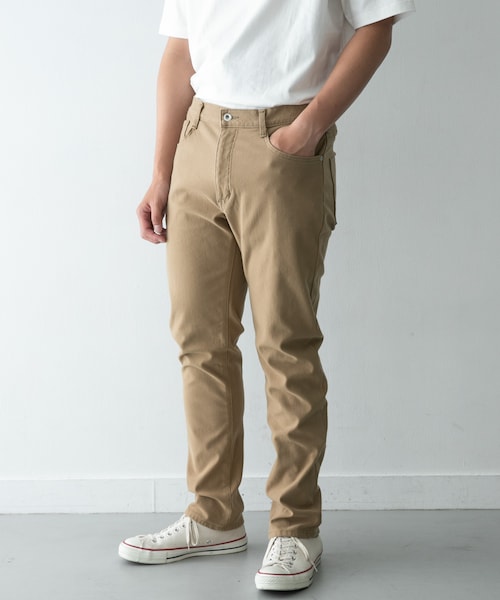 EDWIN(エドウィン)の「EDWIN JERSEYS SLIM TAPERED(その他・メンズ・O.W/KHAKI/BEIGE/BLACK・S/M/L/XL)」の4枚目の写真