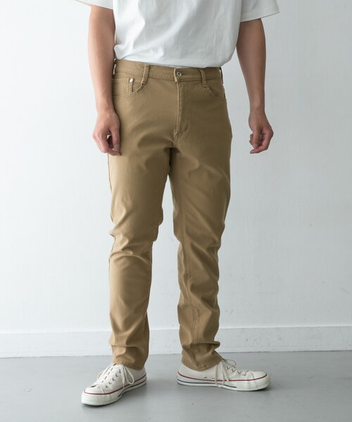 EDWIN(エドウィン)の「EDWIN JERSEYS SLIM TAPERED(その他・メンズ・O.W/KHAKI/BEIGE/BLACK・S/M/L/XL)」の5枚目の写真