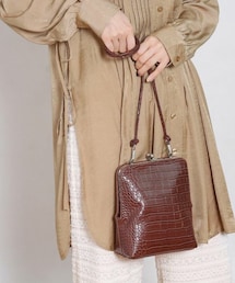 Crisp | クロコ柄ミニバッグ[c3k2901b](ショルダーバッグ)