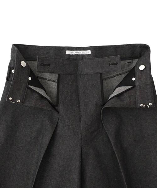 JOHN LAWRENCE SULLIVAN（ジョンローレンスサリバン）の「RIGID DENIM WIDE PANTS（その他・メンズ・BLACK/BLUE/その他・42/44/46）」の4枚目の写真