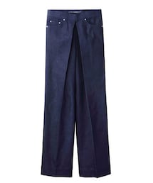 JOHN LAWRENCE SULLIVAN | RIGID DENIM WIDE PANTS