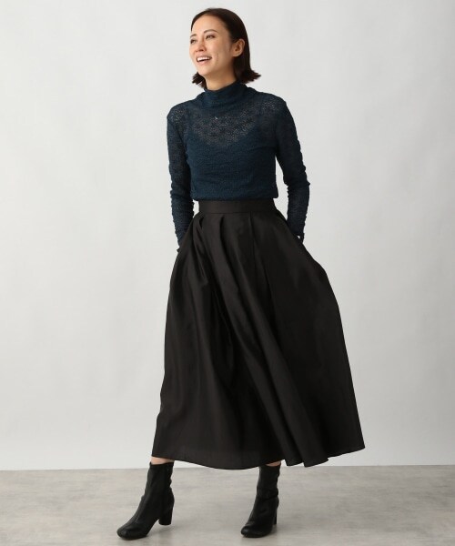 Ezick（エジック）の「オブリークトゥブーツ（シューズ・ホワイト/ブラック/ブルー・36/37/38）」の6枚目の写真