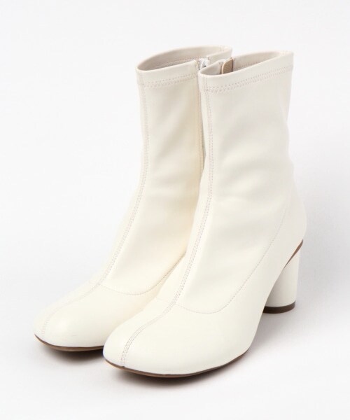 Ezick（エジック）の「オブリークトゥブーツ（シューズ・ホワイト/ブラック/ブルー・36/37/38）」の7枚目の写真