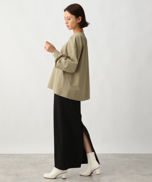 Ezick（エジック）の「オブリークトゥブーツ（シューズ・ホワイト/ブラック/ブルー・36/37/38）」の4枚目の写真