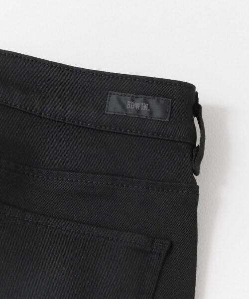 EDWIN（エドウィン）の「MISS EDWIN ハタラクロ スリムストレート（その他・レディース・BLACK・XS/S/M/L/XL）」の6枚目の写真