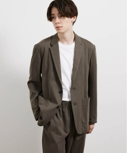 JUNRED（ジュンレッド）の「カットジャケット（ジャケット/アウター・メンズ・カーキ/ネイビー/チャコール・LL/M/L）」の2枚目の写真