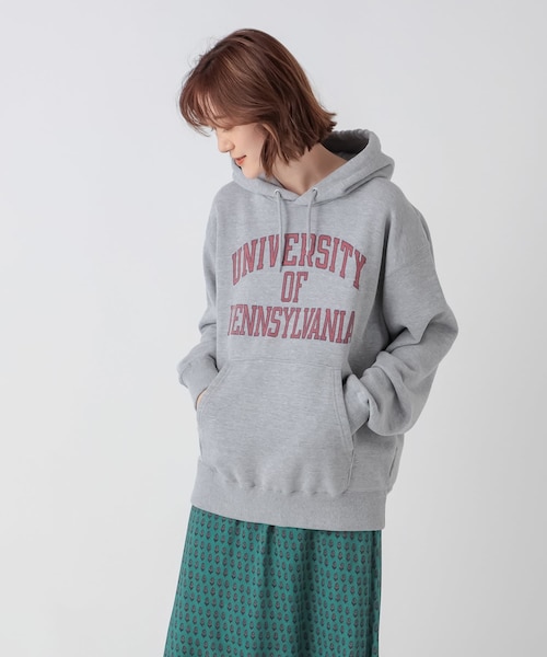 RIVE DROITE(リヴドロワ)の「【GOOD ROCK SPEED】PENNSYLVANIA FOODIE(Tシャツ/カットソー・レディース・グレー・F)」の1枚目の写真