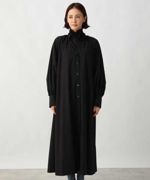 Ezick（エジック）の「タイプライターロングシャツワンピース