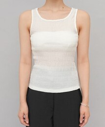 プリーツノースリーブ