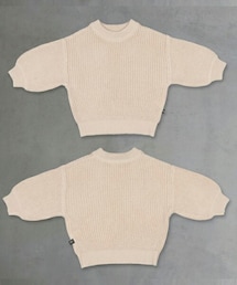 PUPPAPUPO | クルーネックセーター ニット 80/90/100 ベビー服 子供服(ニット/セーター)