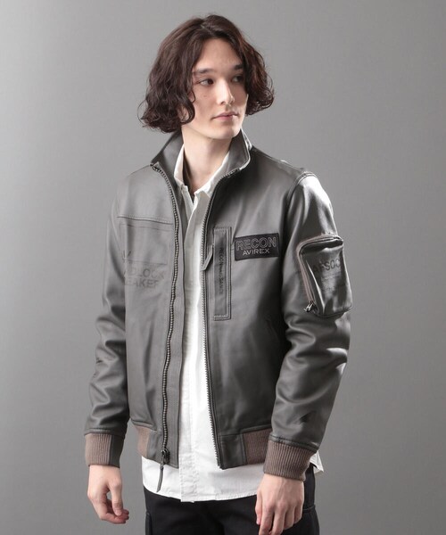【AVIREX FLYER'S】レザージャケット/LEATHER JACKET /AF
