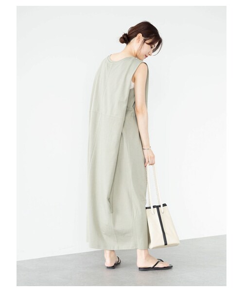 Green　Parks（グリーンパークス）の「・furry rate 3wayワンピース（ワンピース/ドレス・チャコールグレー/ブラック/オレンジ/ライトカーキ・F）」の21枚目の写真