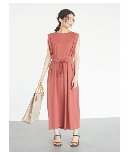 Green　Parks（グリーンパークス）の「・furry rate 3wayワンピース（ワンピース/ドレス・チャコールグレー/ブラック/オレンジ/ライトカーキ・F）」の9枚目の写真