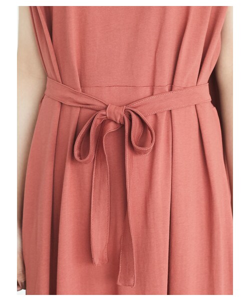 Green　Parks（グリーンパークス）の「・furry rate 3wayワンピース（ワンピース/ドレス・チャコールグレー/ブラック/オレンジ/ライトカーキ・F）」の7枚目の写真