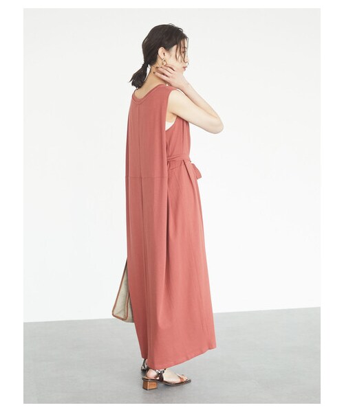 Green　Parks（グリーンパークス）の「・furry rate 3wayワンピース（ワンピース/ドレス・チャコールグレー/ブラック/オレンジ/ライトカーキ・F）」の2枚目の写真