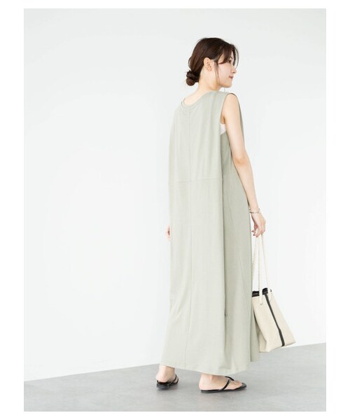 Green　Parks（グリーンパークス）の「・furry rate 3wayワンピース（ワンピース/ドレス・チャコールグレー/ブラック/オレンジ/ライトカーキ・F）」の22枚目の写真