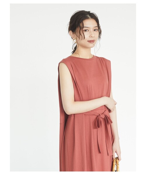 Green　Parks（グリーンパークス）の「・furry rate 3wayワンピース（ワンピース/ドレス・チャコールグレー/ブラック/オレンジ/ライトカーキ・F）」の4枚目の写真