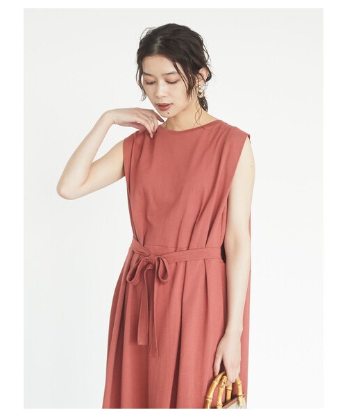 Green　Parks（グリーンパークス）の「・furry rate 3wayワンピース（ワンピース/ドレス・チャコールグレー/ブラック/オレンジ/ライトカーキ・F）」の3枚目の写真