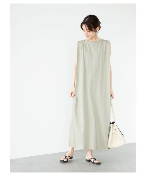 Green　Parks（グリーンパークス）の「・furry rate 3wayワンピース（ワンピース/ドレス・チャコールグレー/ブラック/オレンジ/ライトカーキ・F）」の19枚目の写真