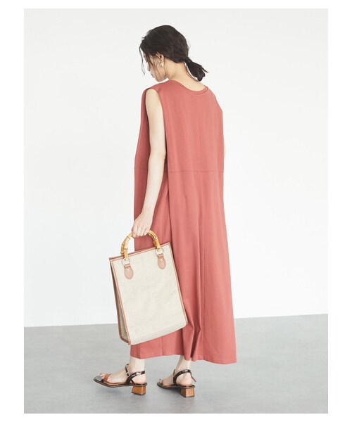 Green　Parks（グリーンパークス）の「・furry rate 3wayワンピース（ワンピース/ドレス・チャコールグレー/ブラック/オレンジ/ライトカーキ・F）」の13枚目の写真