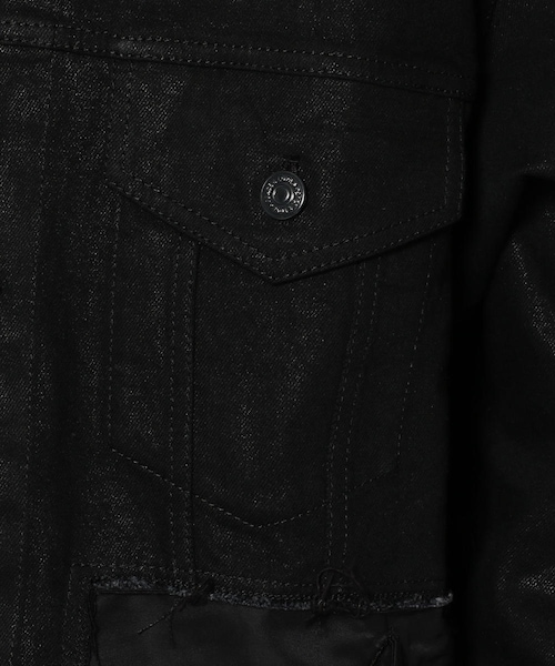 roar（ロアー）の「roarguns/ロアーガンズ/GB-05RF/リメイクデニムジャケット（ジャケット/アウター・メンズ・BLACK・2/3/4）」の6枚目の写真