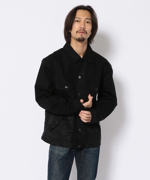 roar（ロアー）の「roarguns/ロアーガンズ/GB-05RF/リメイクデニムジャケット（ジャケット/アウター・メンズ・BLACK・2/3/4）」の3枚目の写真