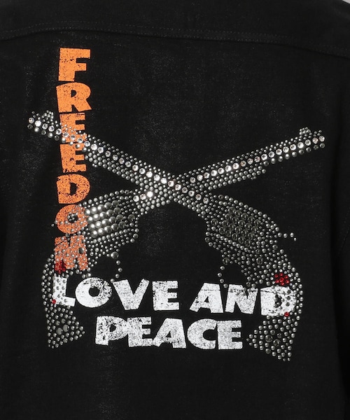 roar（ロアー）の「roarguns/ロアーガンズ/GB-05RF/リメイクデニムジャケット（ジャケット/アウター・メンズ・BLACK・2/3/4）」の7枚目の写真