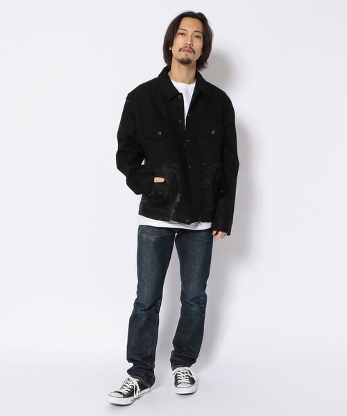 roar（ロアー）の「roarguns/ロアーガンズ/GB-05RF/リメイクデニムジャケット（ジャケット/アウター・メンズ・BLACK・2/3/4）」の11枚目の写真