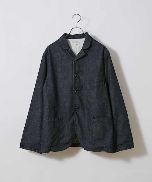 CIAOPANIC(チャオパニック)の「【SAKULA/サクラ】WORK TAILORED JACKET(テーラードジャケット・メンズ・インディゴブルー/ブルー・1/2)」の1枚目の写真