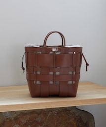 GALLARDAGALANTE（ガリャルダガランテ）の「【ZANCHETTI】メッシュレザーバッグ/W SHOPPER（トートバッグ）」
