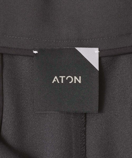 ATON BACK SATIN FIELD CARGO PANTS