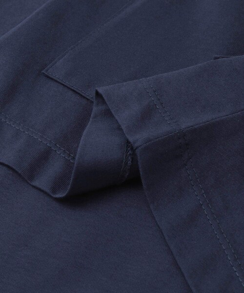 URBAN RESEARCH DOORS(アーバンリサーチドアーズ)の「ダブルシルケットカーディガン(その他・メンズ・Navy/L.Gray・38/40)」の8枚目の写真