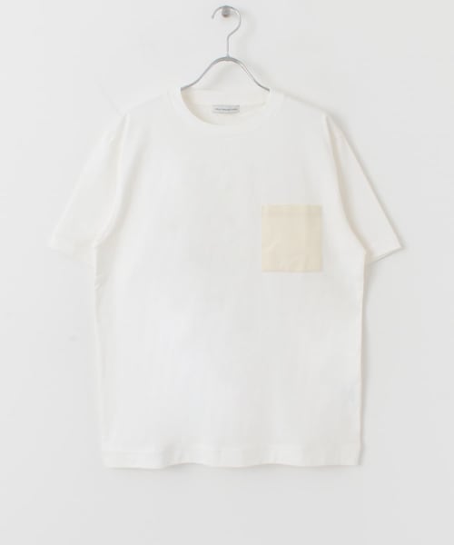 URBAN RESEARCH DOORS（アーバンリサーチドアーズ）の「コーデュロイポケットTシャツ（その他・メンズ・Blue/White/Greige/Yellow・38/40）」の2枚目の写真