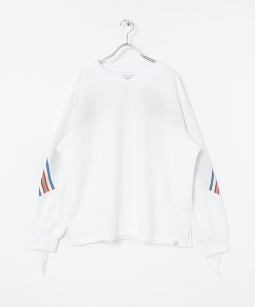 FACETASM FLEECE RIB LONG T FRINGE