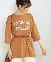 Crisp yours | "stonehill"フットボールTシャツ[y1s284](Tシャツ/カットソー)